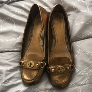 Lightly used Coach loafers